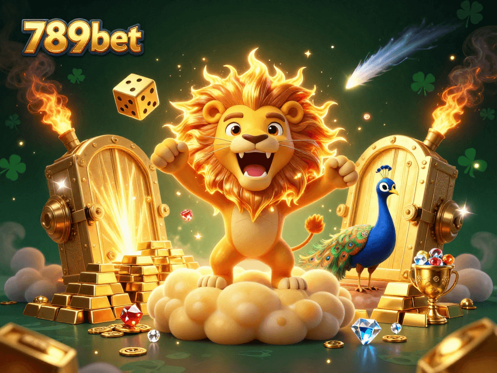 Experience the thrilling casino atmosphere with 789bet, where golden treasures and exciting games await.