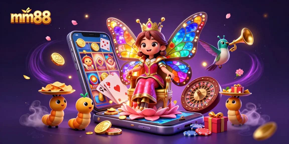 Play thrilling mm88 casino games with vibrant illustrations of characters, enriching your experience.