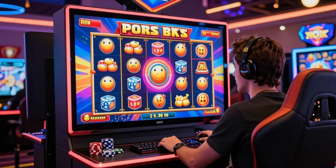 Engaged player exploring cocomaya bonus buy slots on a vibrant online casino interface with exciting graphics.