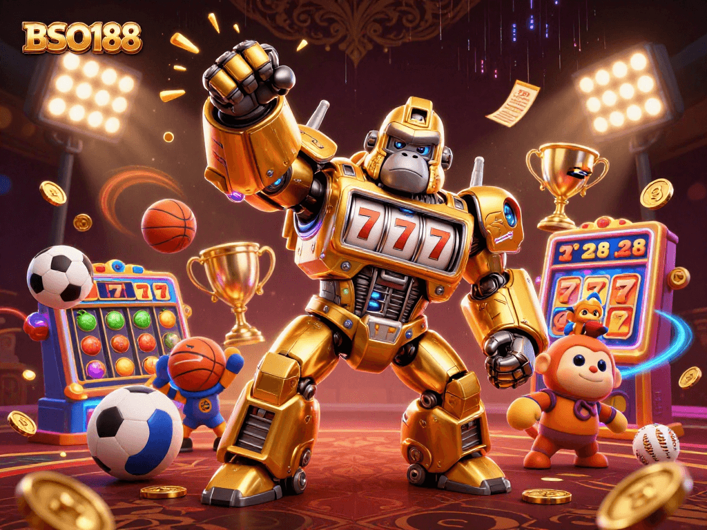 Engage with BSO188's dynamic gaming experience featuring vibrant slots and rich gaming elements.