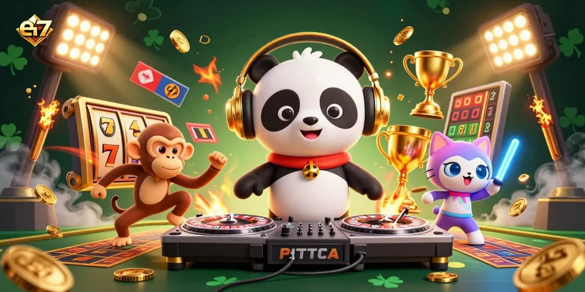 Experience vibrant gaming energy with ea77's exciting jackpot slots and dynamic characters.