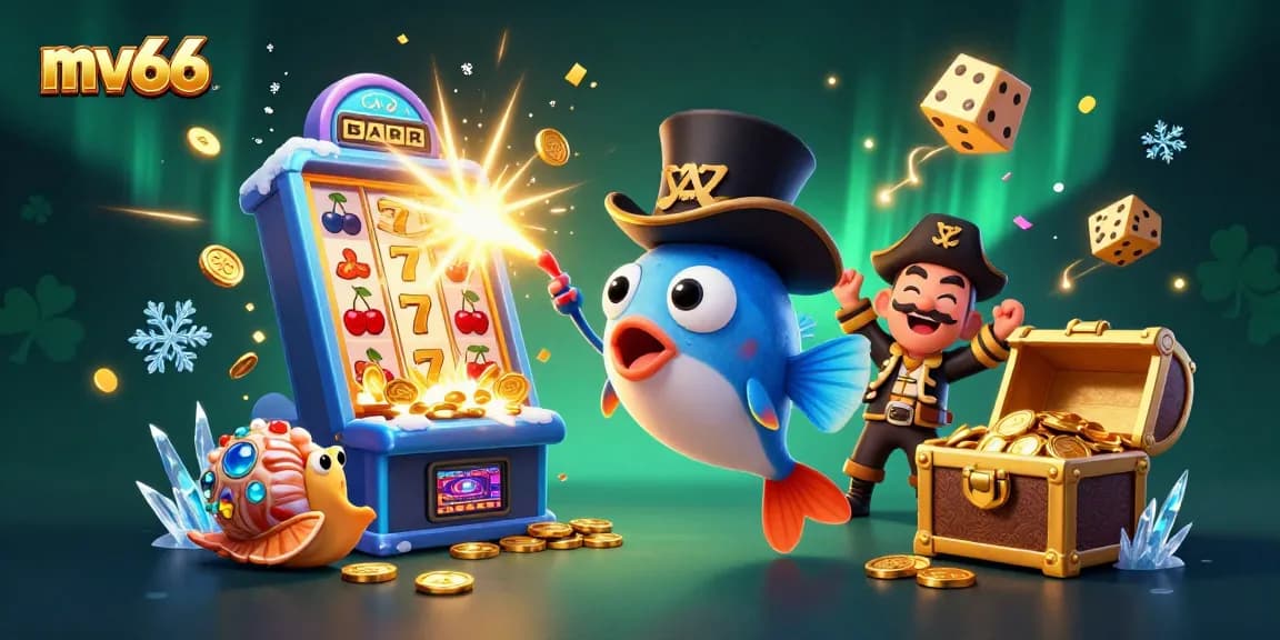 Spin jackpots and win big with mv66's vibrant casino games illustrated in stunning detail.