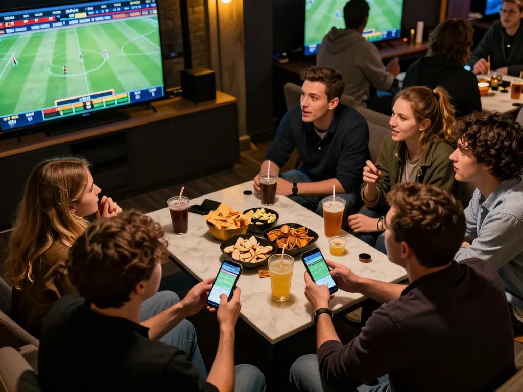 Xoilac enhances sports betting experience with friends watching live matches and placing bets.
