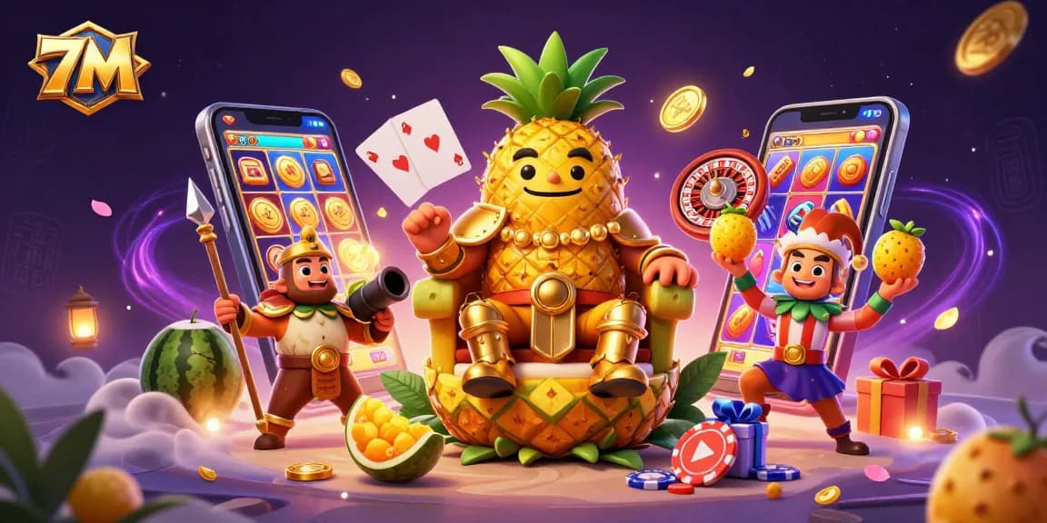 Engage with 7M's thrilling online casino world through dynamic gaming elements.