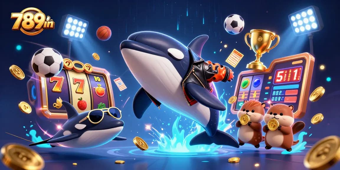 Engage in thrilling casino games at 789win with dynamic scenes featuring vibrant characters and rich gambling elements.