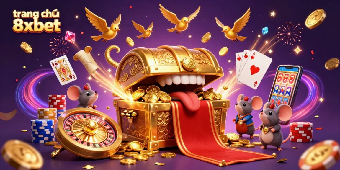 Experience the excitement of gaming at trang chủ 8xbet with rich casino illustrations and vibrant 3D visuals.