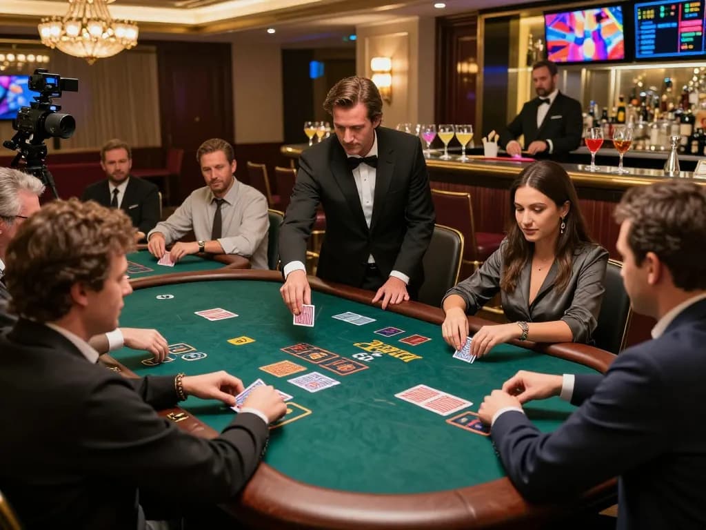 Players enjoying games at JeetBangla online casino, showcasing vibrant live gaming experience.