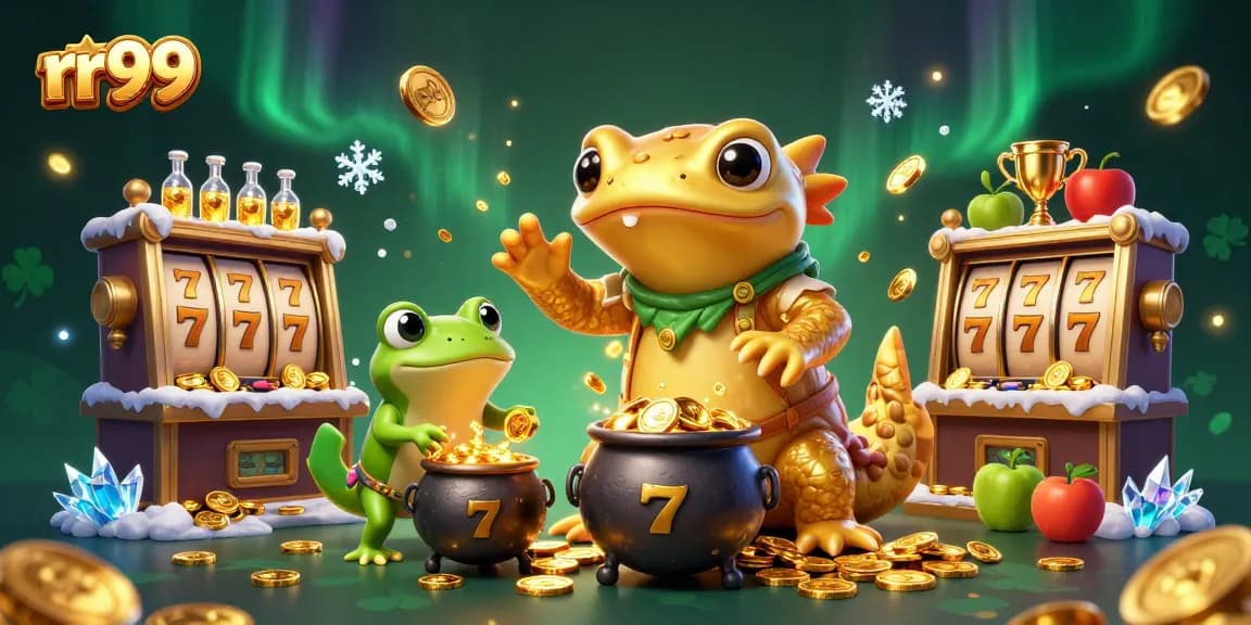 Spin the reels with rr99's rich gold coin adventure in a magical alchemist's lab.