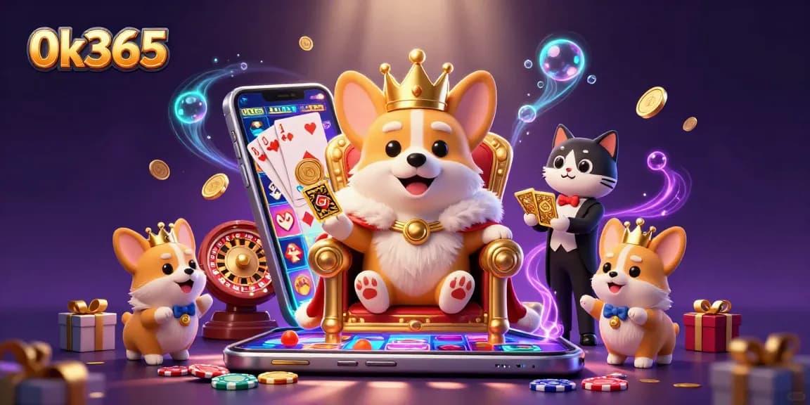 Engage with thrilling 0k365 slot games as corgis celebrate winning spins!