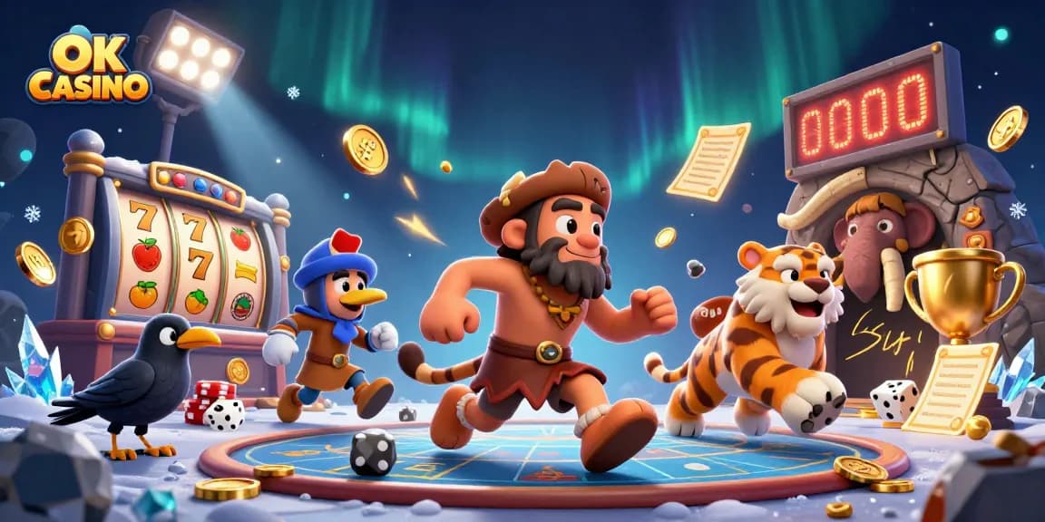 Engage with thrilling gaming at OK CASINO, where slot reels and jackpots come alive!