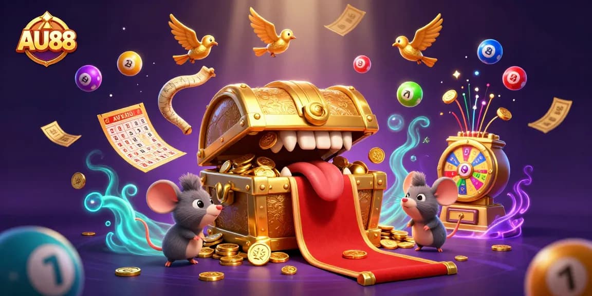 Engage with AU88's thrilling online casino adventures featuring vibrant game elements.