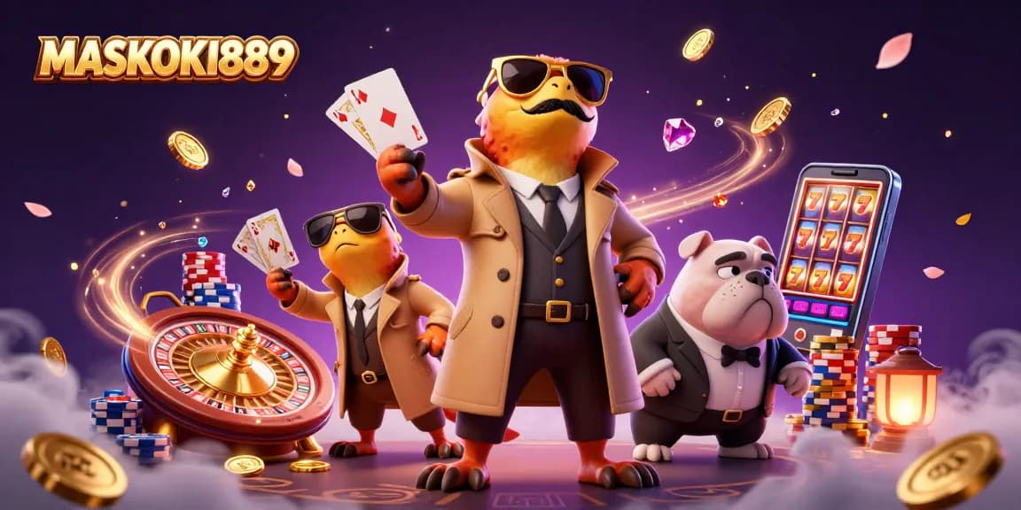 Embark on thrilling plays with MASKOKI889 at the vibrant casino scene, witnessing raptors' clever disguise.
