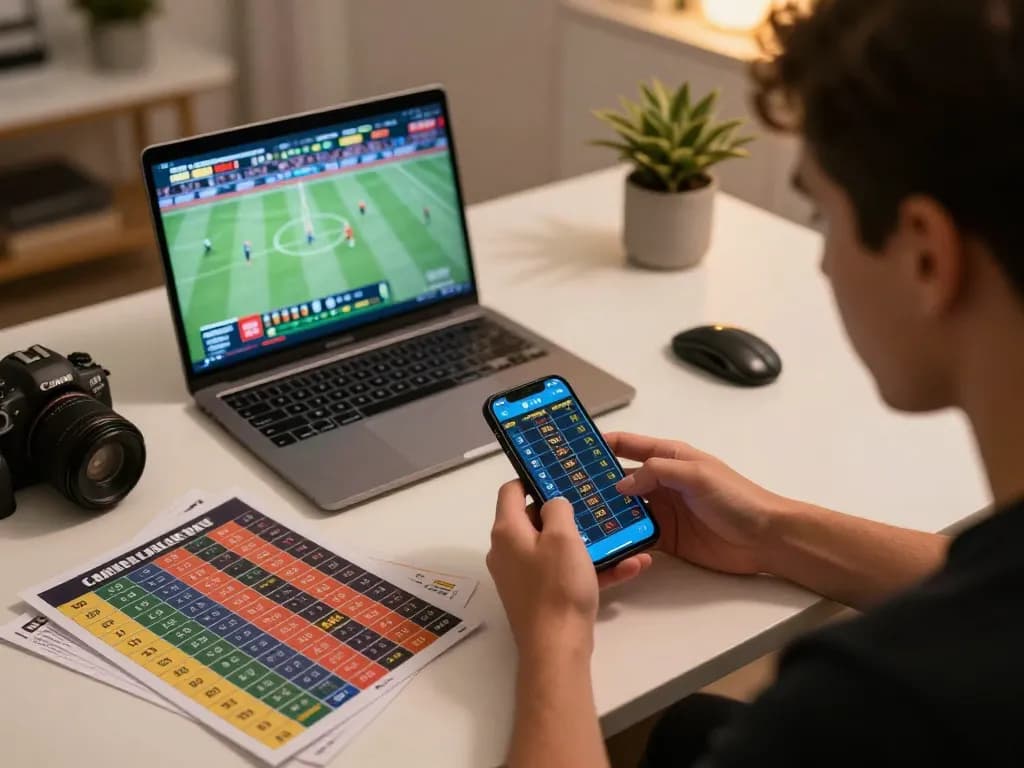 Experience the excitement of placing bets on vsbet as players analyze game odds on their smartphones