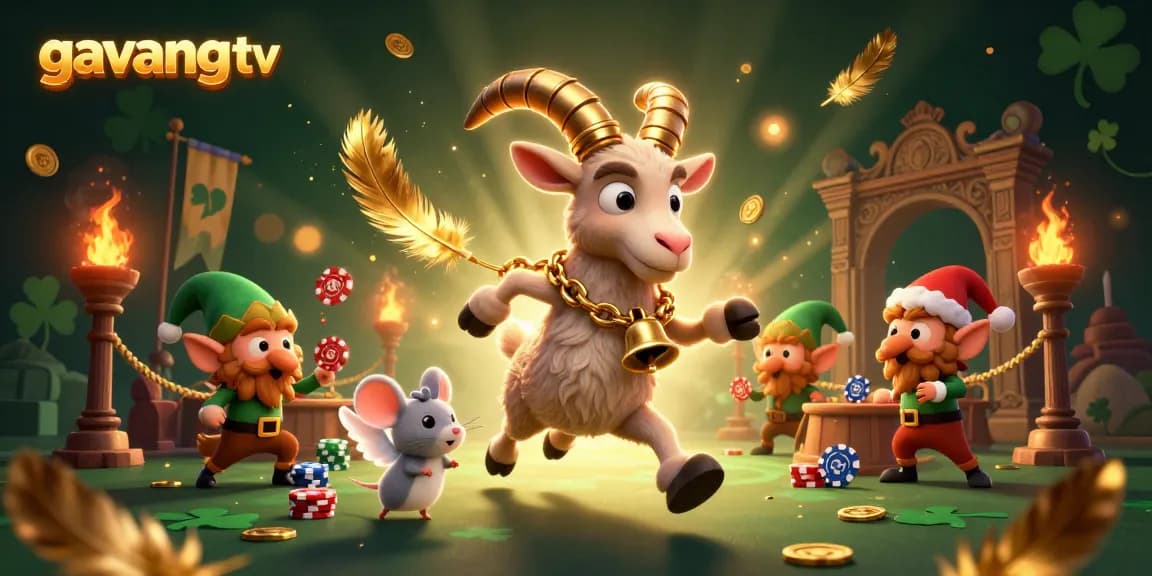 Experience thrilling moments with gavangtv's holiday-horror casino scene, showcasing festive characters and lively action.