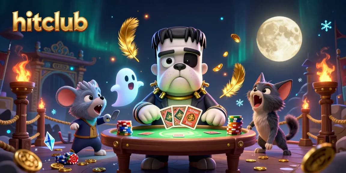 Experience thrilling gameplay at hitclub with dynamic characters in a casino atmosphere.