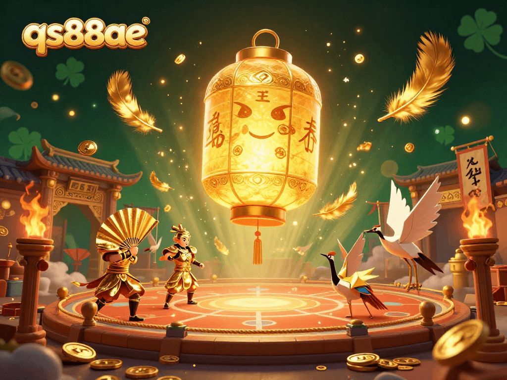 Experience thrilling action and winning strategies at qs88ae with a dynamic casino scene featuring golden elements.