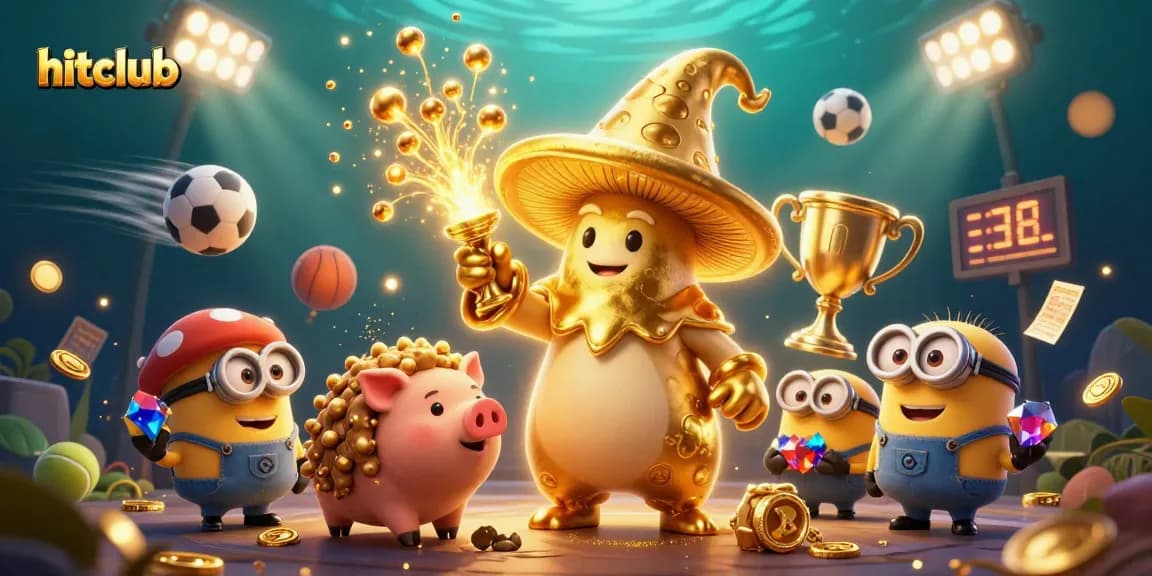 Enhance your gaming experience with hitclub's magical ventures in a vibrant casino realm.
