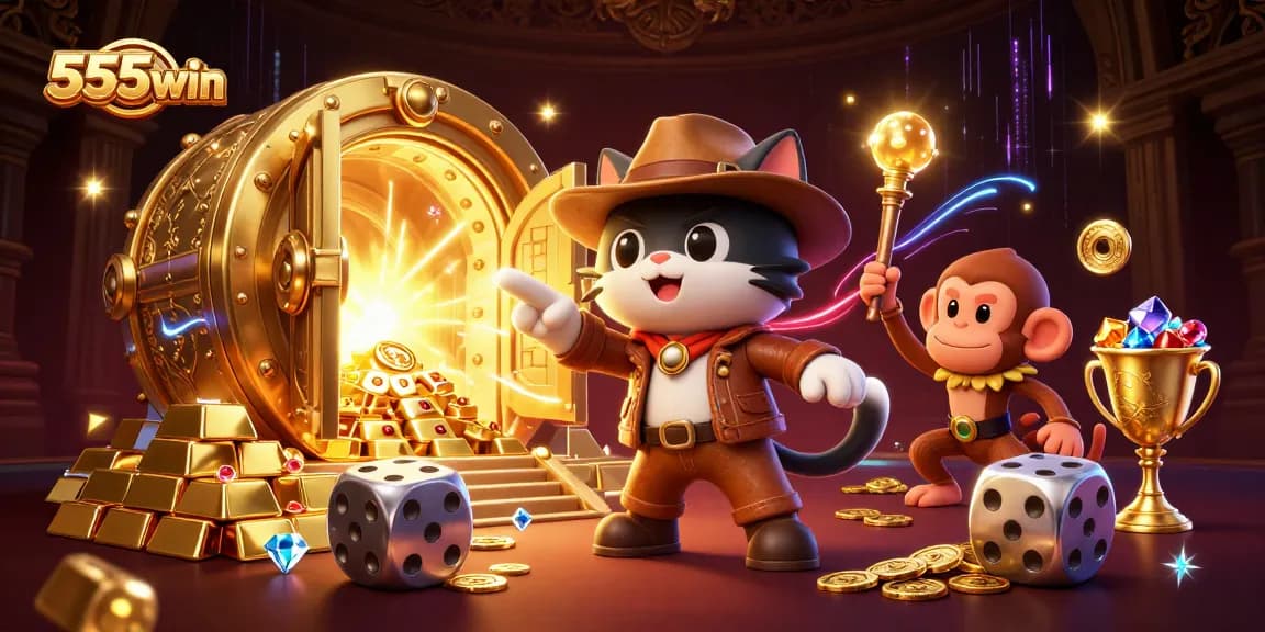 Engage in thrilling gameplay at 555win, featuring vibrant 3D visuals and action-packed casino adventures.