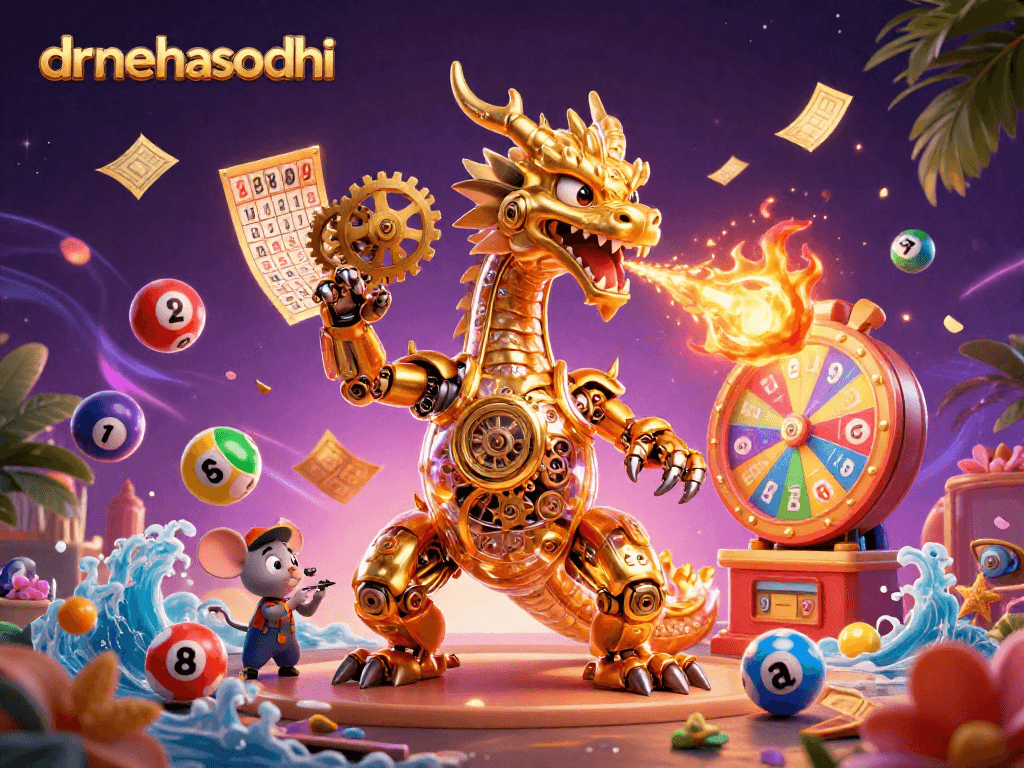 Join the thrill of gaming with drnehasodhi showcasing a vibrant lottery scene full of excitement.