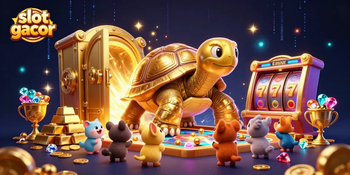 Experience thrilling gameplay with slot gacor in this engaging 3D casino scene.