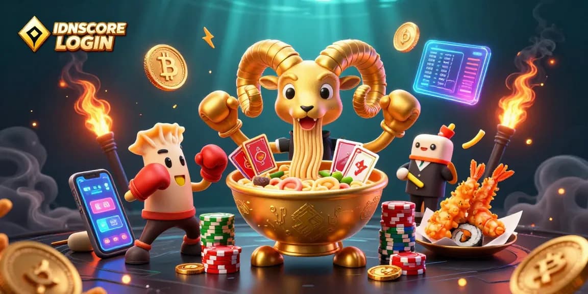 IDNSCORE LOGIN: Experience gaming excitement with the vibrant, engaging characters and dynamic elements.
