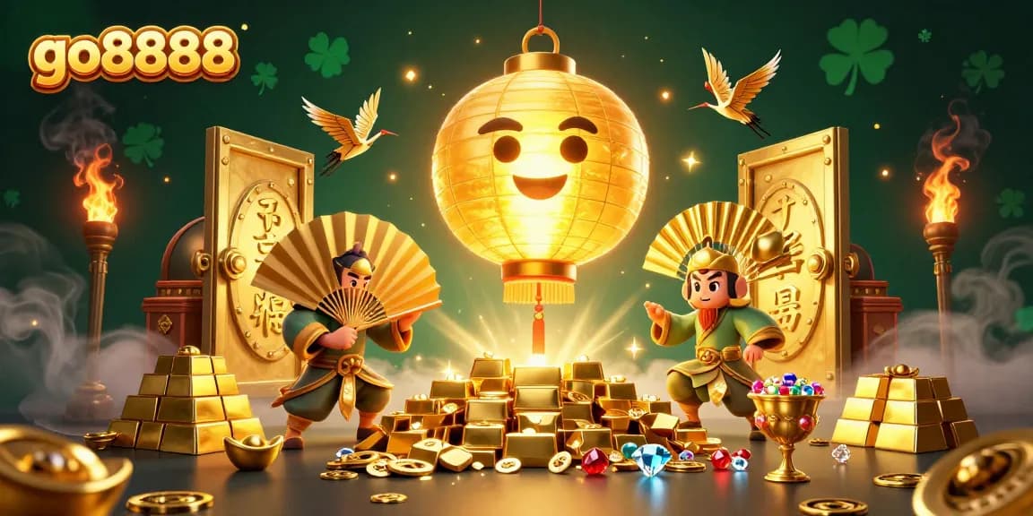 Win big at go8888 with golden treasures and spirits lighting up your game night!