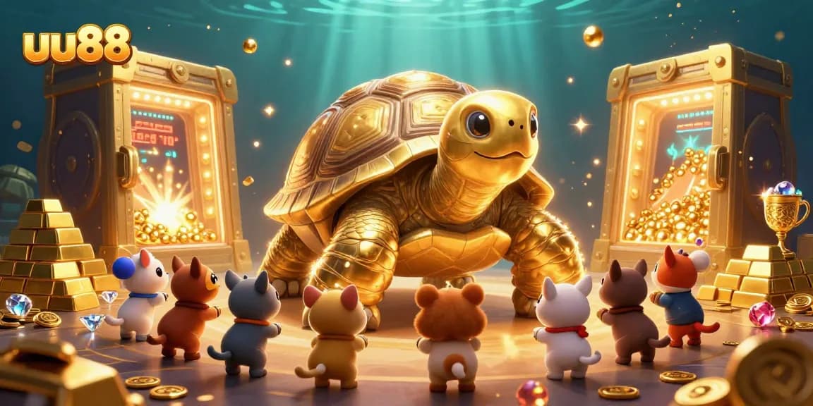Experience exhilarating gaming opportunities at uu88 with golden treasures and vibrant casino elements.