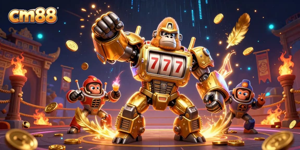 Các máy slot tại cm88 tạo ra trải nghiệm thắng lớn với những biểu tượng nổi bật và giải thưởng hấp dẫn.