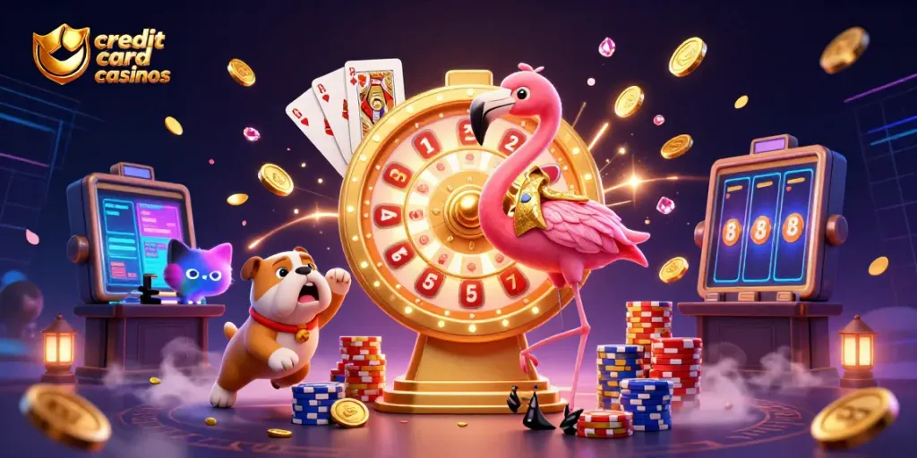 Experience immersive entertainment at credit card casinos with exciting gameplay and thrilling wins.