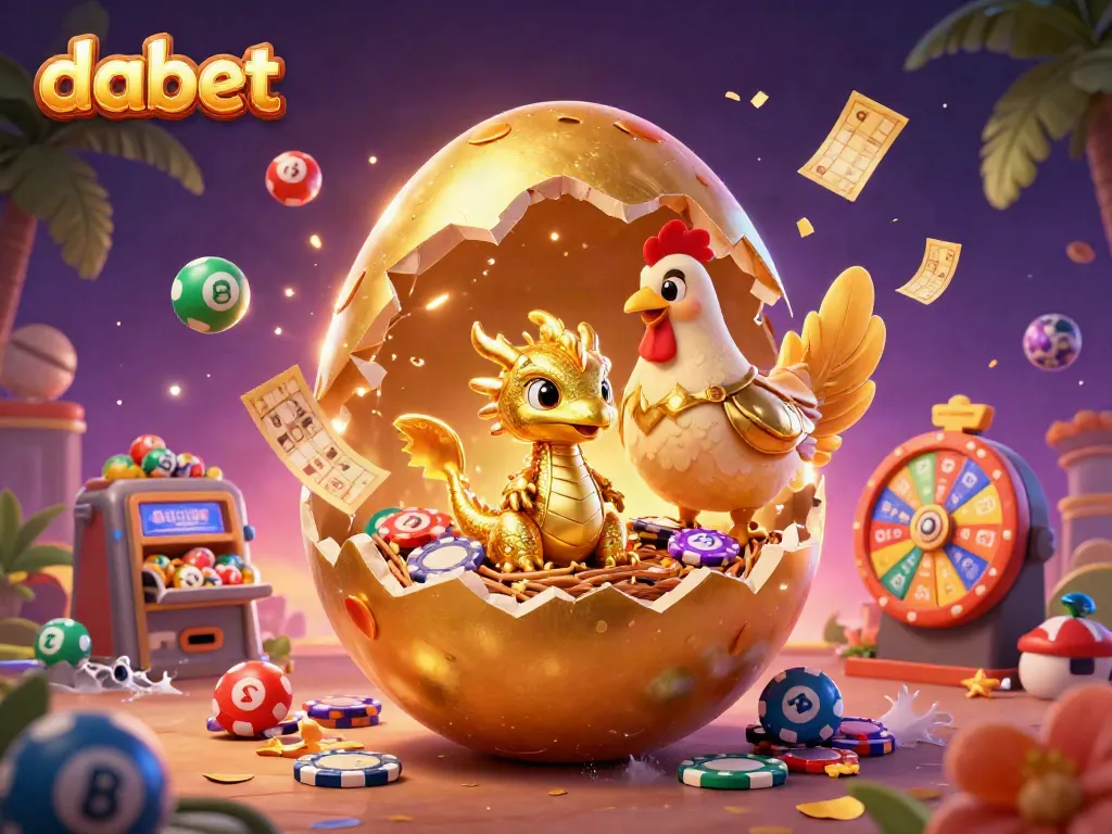 Bet on your future with dabet, showcasing a golden dragon and exciting casino elements.
