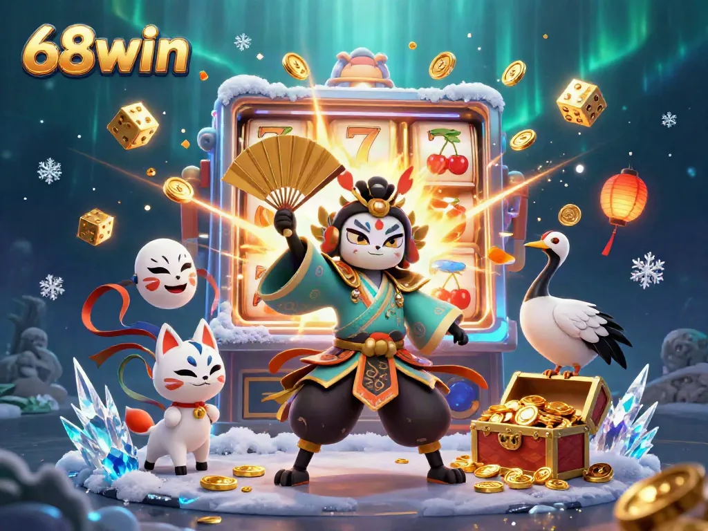 Experience the excitement at 68win with dynamic casino elements and colorful gaming action.
