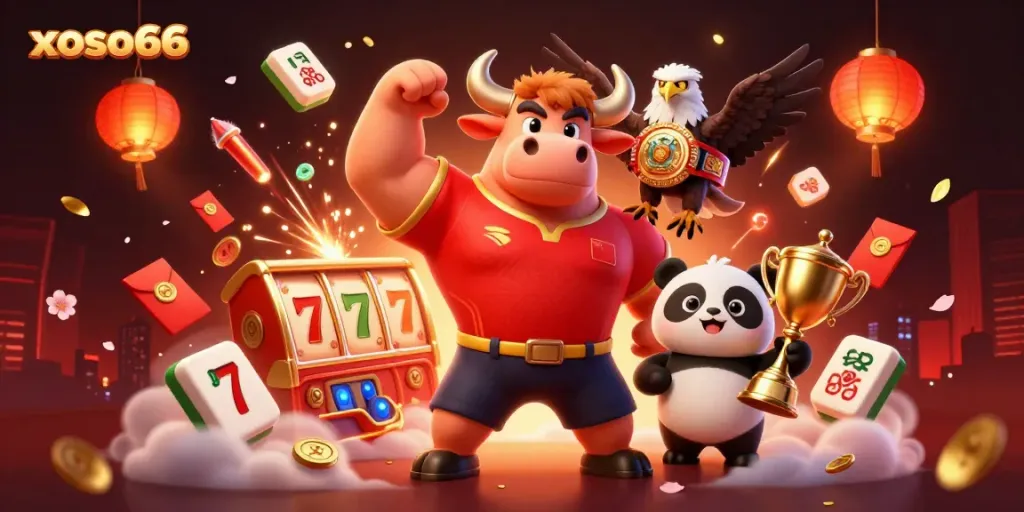 Engage with exciting casino adventures at xoso66 featuring vibrant characters and dynamic slot elements.