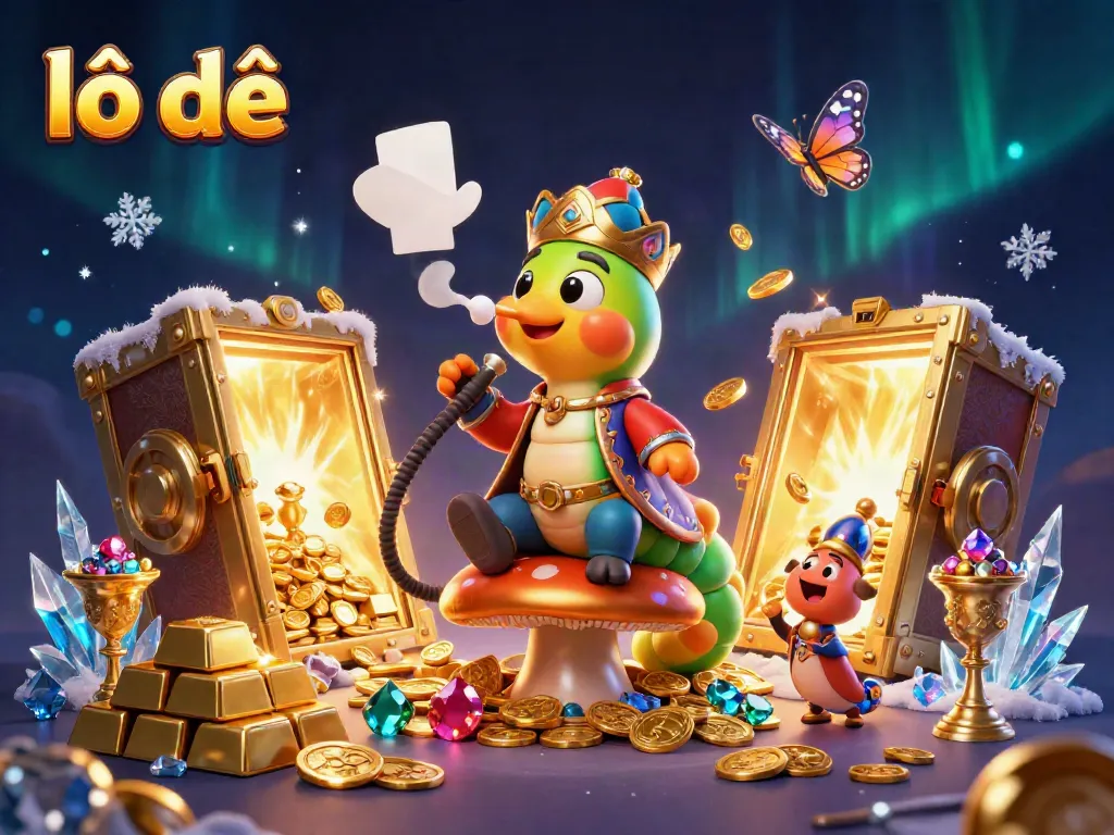 Experience the vibrant lô đề casino scene full of treasures and playful characters.