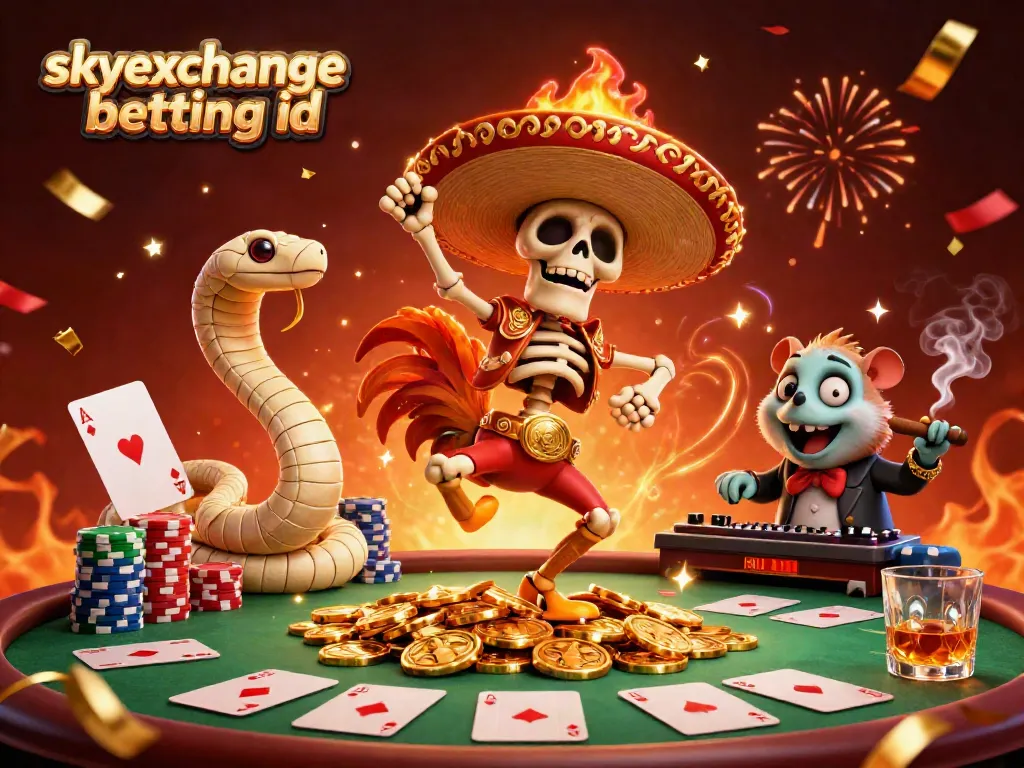 Experience the excitement of winning with skyexchange betting id in a vibrant casino scene.