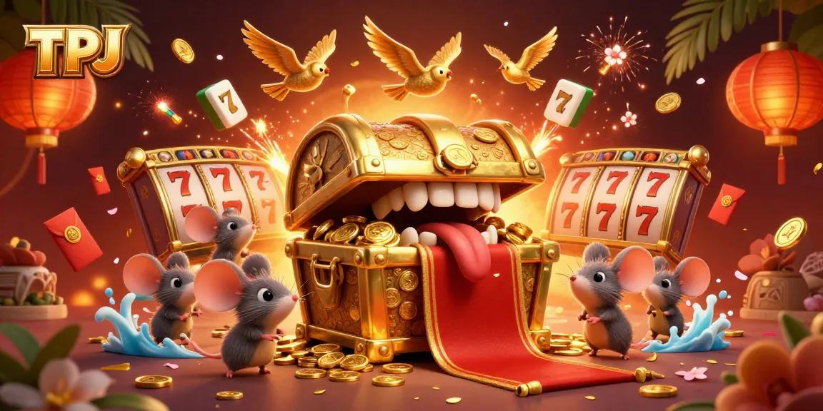 TPJ attracts players to riches with a captivating casino illustration featuring dynamic elements.