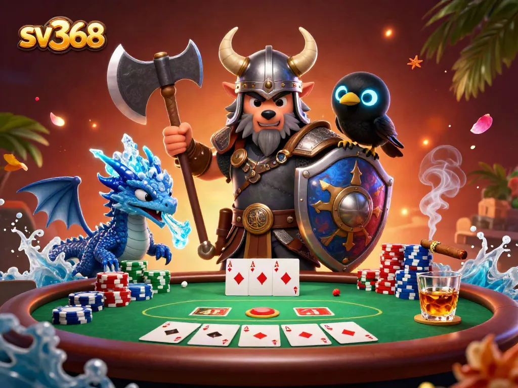Play exciting games at sv368 featuring dynamic characters in a lively casino setting.