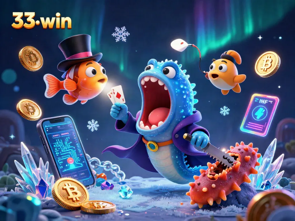 Experience exciting gaming moments at 33-win with thrilling sea-themed card magic performances.
