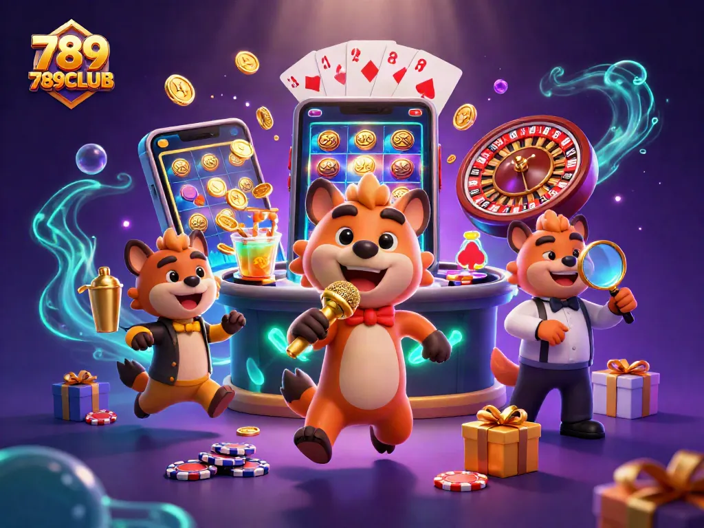 Join the fun at 789CLUB, where hyenas bring laughter to the casino experience!