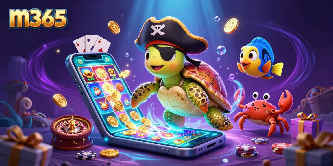 Experience thrilling m365 gambling adventure with pirate characters and exciting slot games.