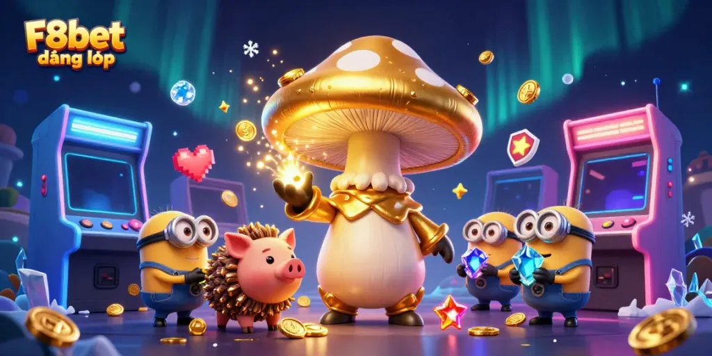 Experience thrilling gameplay with F8bet đăng nhập in a vibrant 3D casino world filled with magic and treasures.