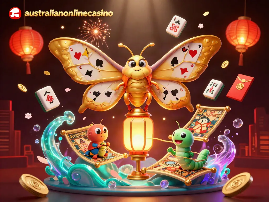 Win big with the vibrant and enchanting scene crafted by australianonlinecasino, showcasing the thrill of gaming.