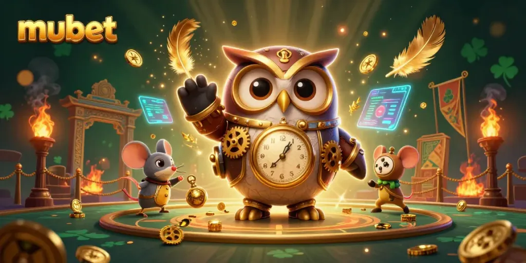Experience the thrill of betting with mubet in an immersive casino illustration.