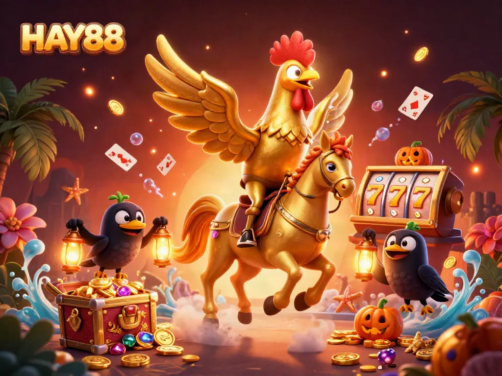 Experience thrilling wins at HAY88 with dynamic slots and an enchanting midnight casino vibe.