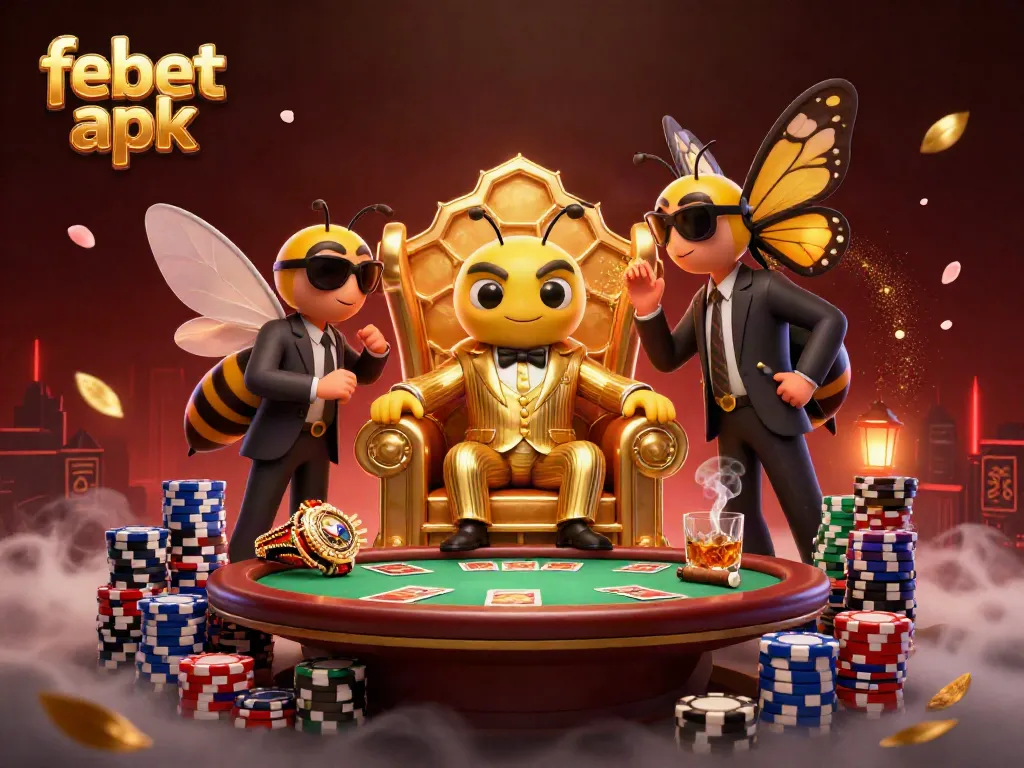Experience the exciting febet apk world with vivid casino scenes and colorful game elements.