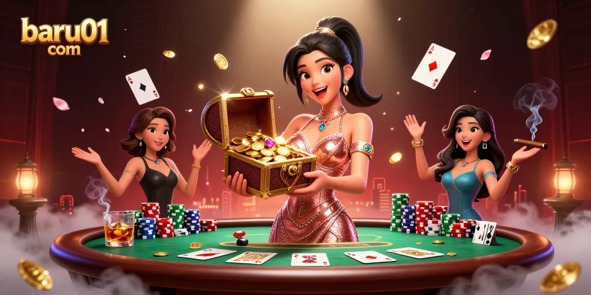 Rasakan momen mendebarkan di baru01 com dengan seorang wanita Asia yang ceria mempersembahkan harta dalam adegan poker yang menarik.