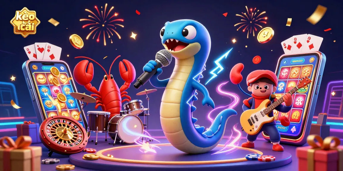 Experience the thrilling action of kèo nhà cái with a vibrant underwater casino scene featuring playful characters.