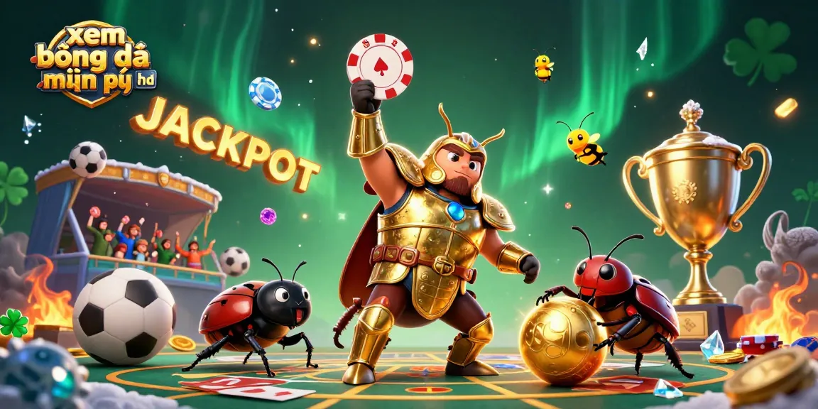 Experience the excitement of xem bóng đá miễn phí hd with vibrant characters and a dynamic gaming atmosphere, showcasing winning action.