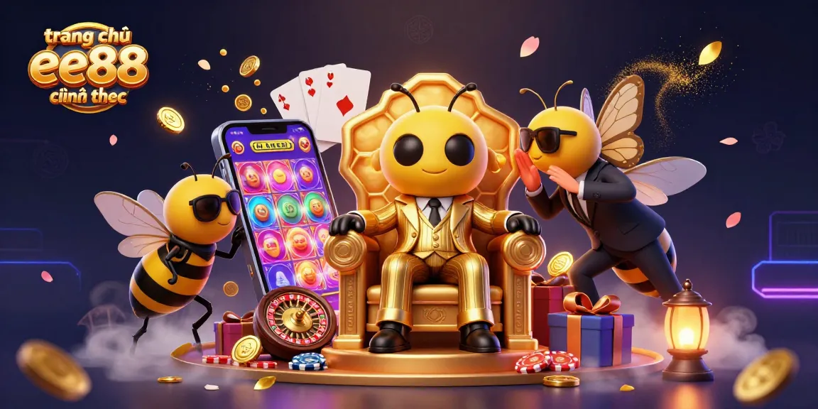 Engage with trang chủ ee88 chỉnh thức in a vibrant casino scene featuring a bumblebee mob boss and dynamic game elements.